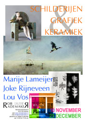 poster Marije Lameijer, Joke Rijneveen en Lou Vos